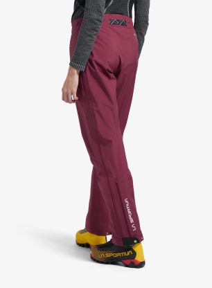 Dámske turistické nohavice La Sportiva Alpine Guide GTX Performance Pants - redwood