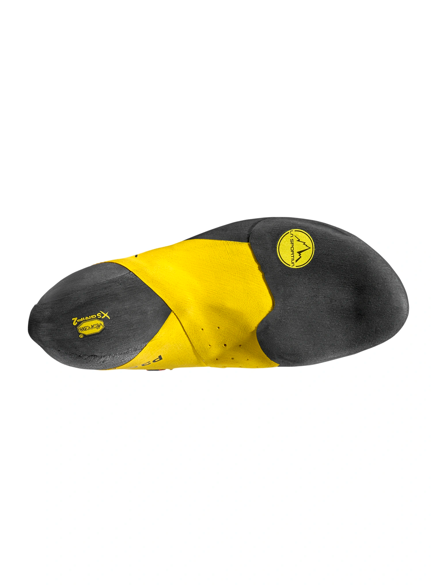 Detské lezecké topánky La Sportiva Solution Comp JR - yellow/blk