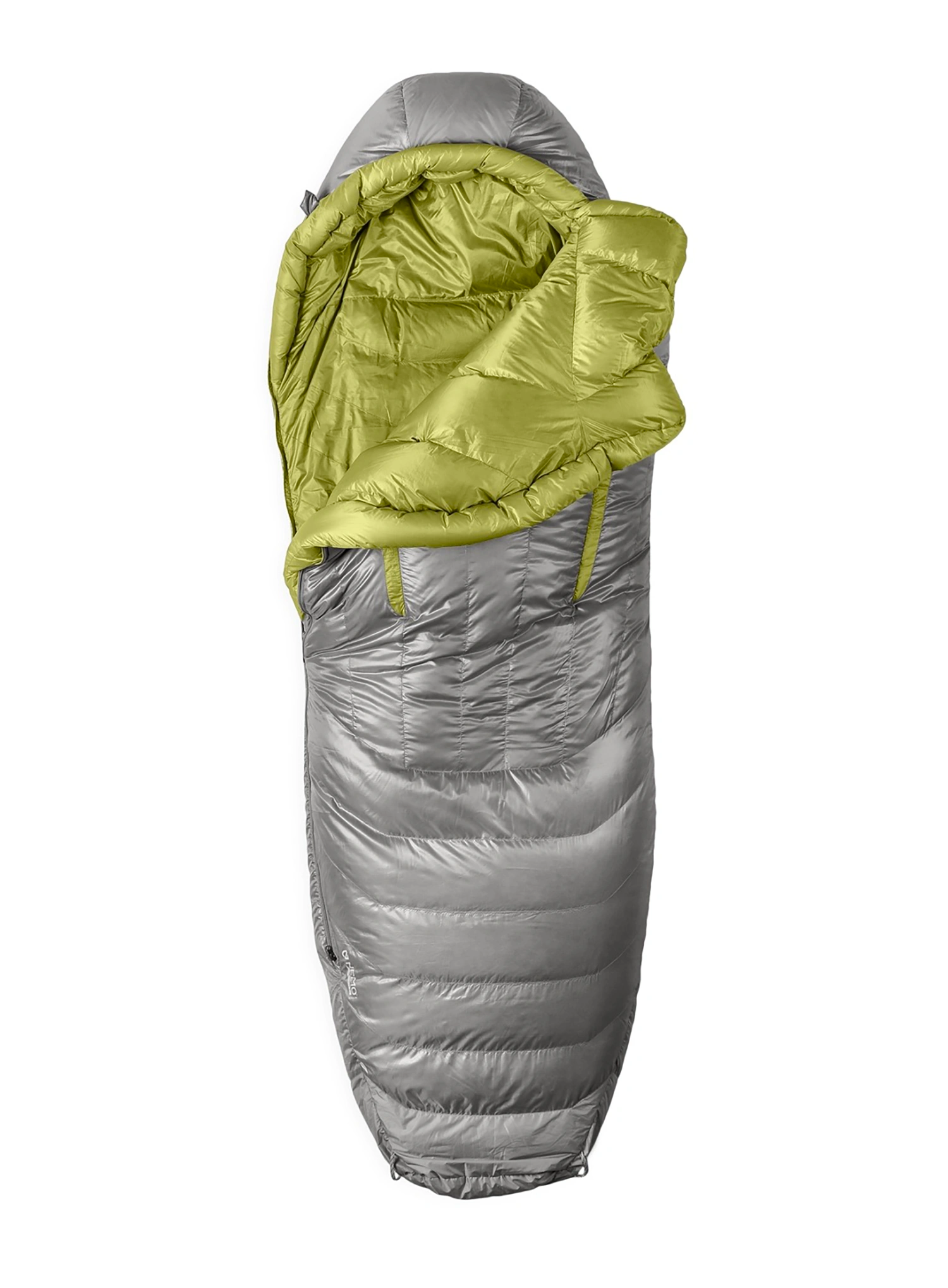Páperový spací vak dámsky Nemo Riff 15 Long (183 cm) - titanium