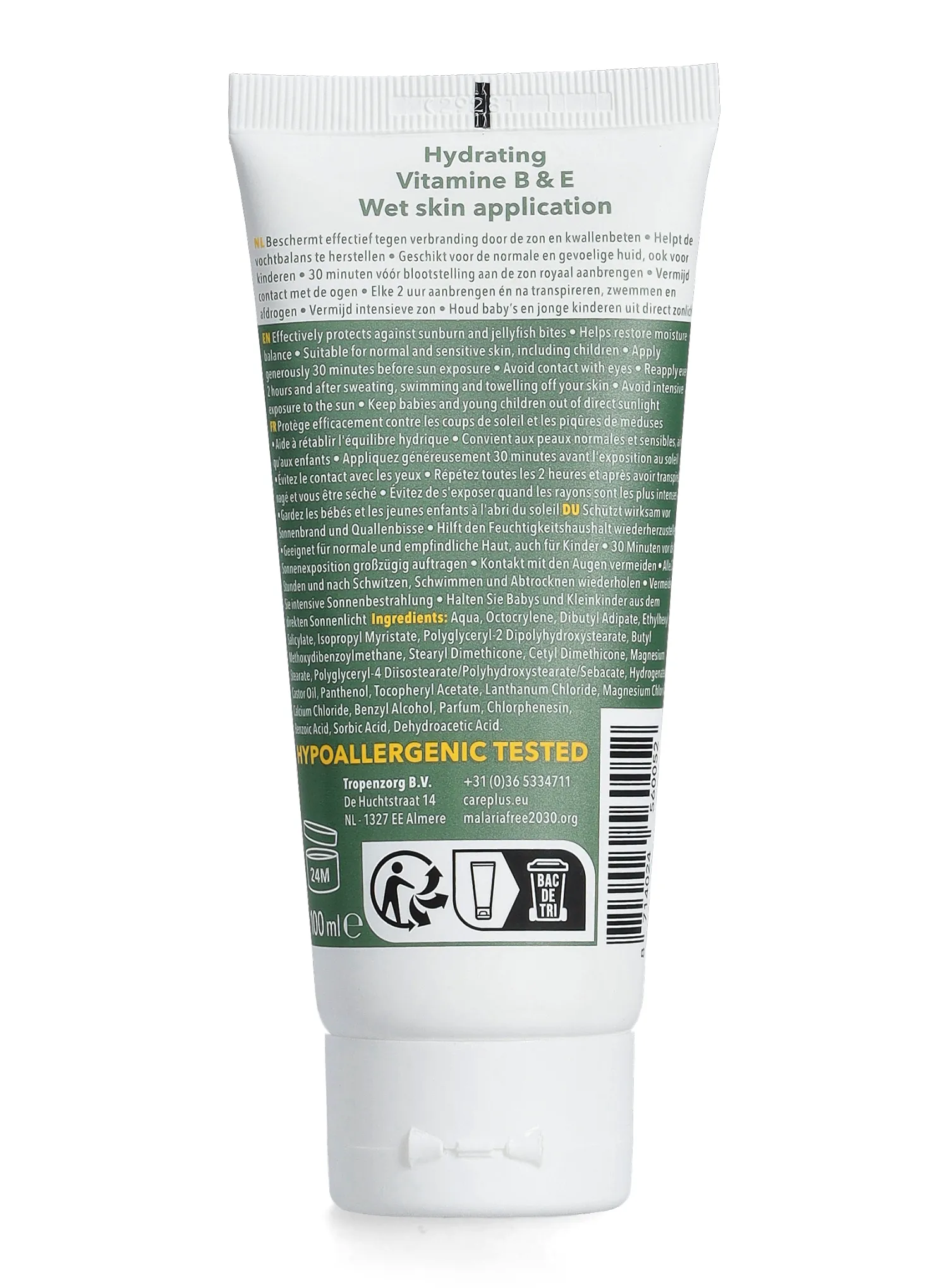 Krém s filtrom Care Plus Sun Protection Everyday Tube SPF 50+ 100 ml