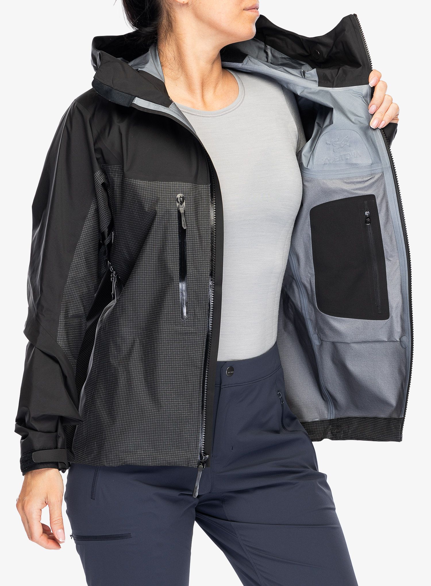 Bunda do hôr dámska Arcteryx Alpha Jacket - black