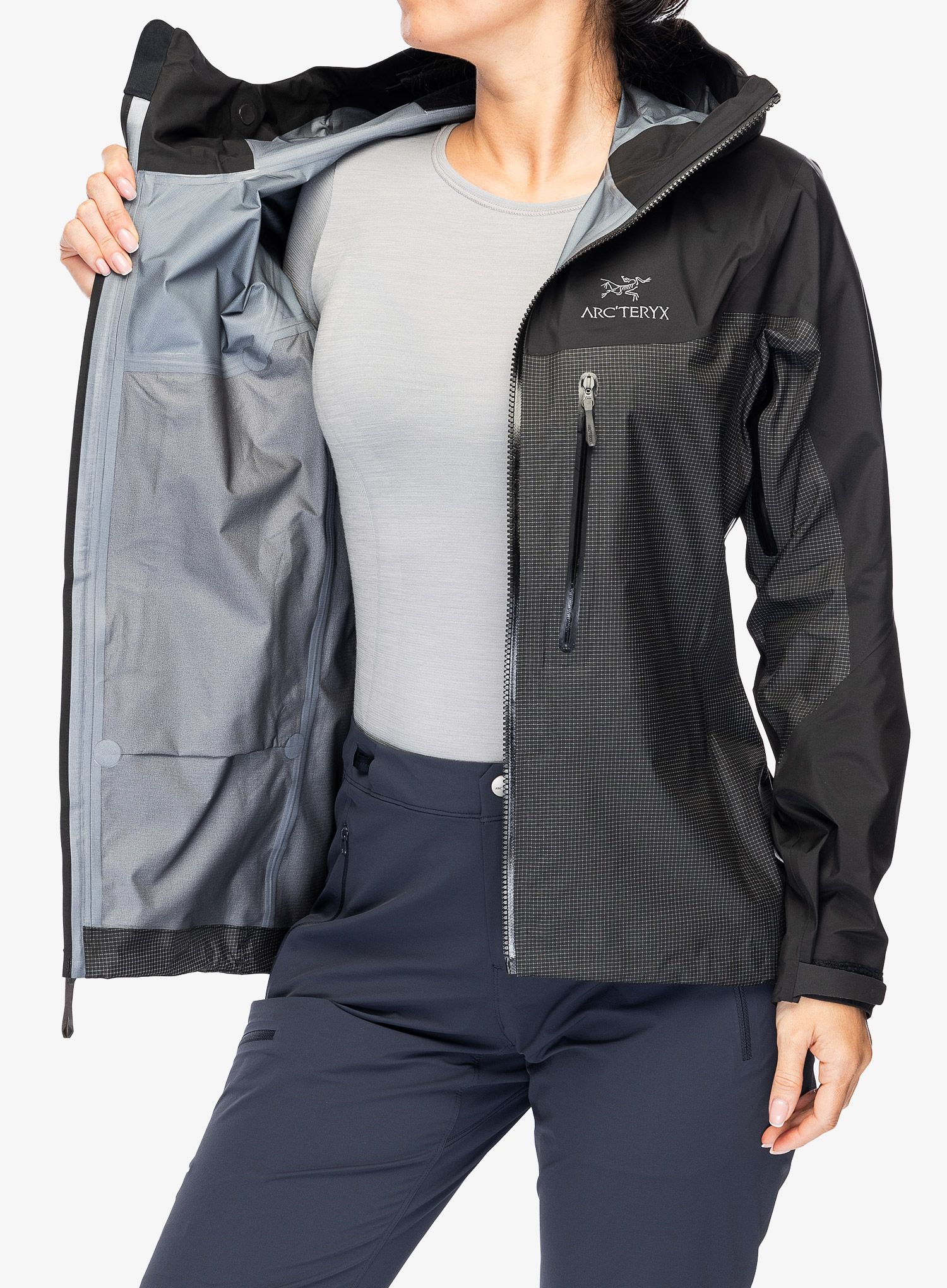 Bunda do hôr dámska Arcteryx Alpha Jacket - black