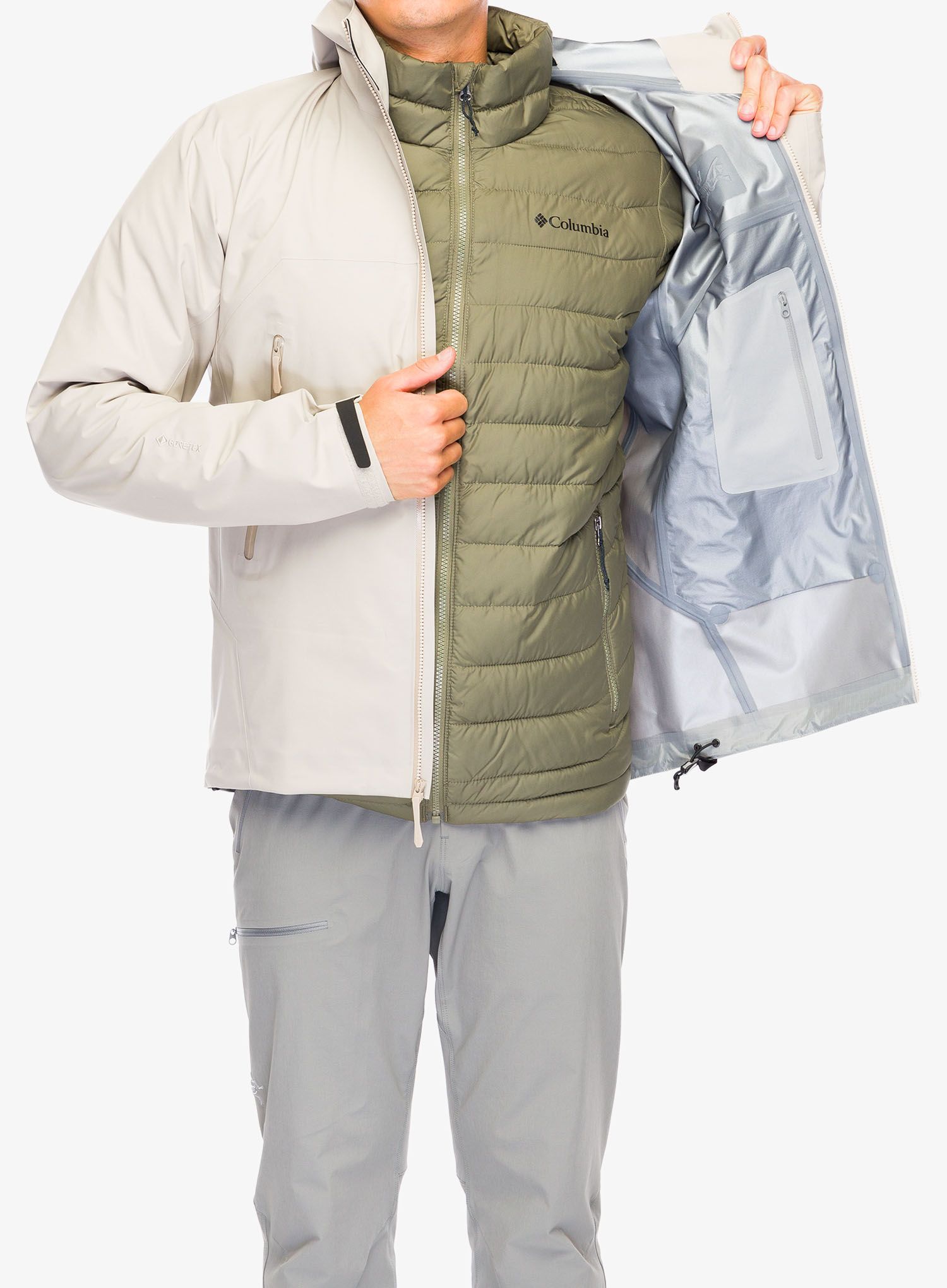 Nepremokavá bunda Arcteryx Beta Jacket - rune