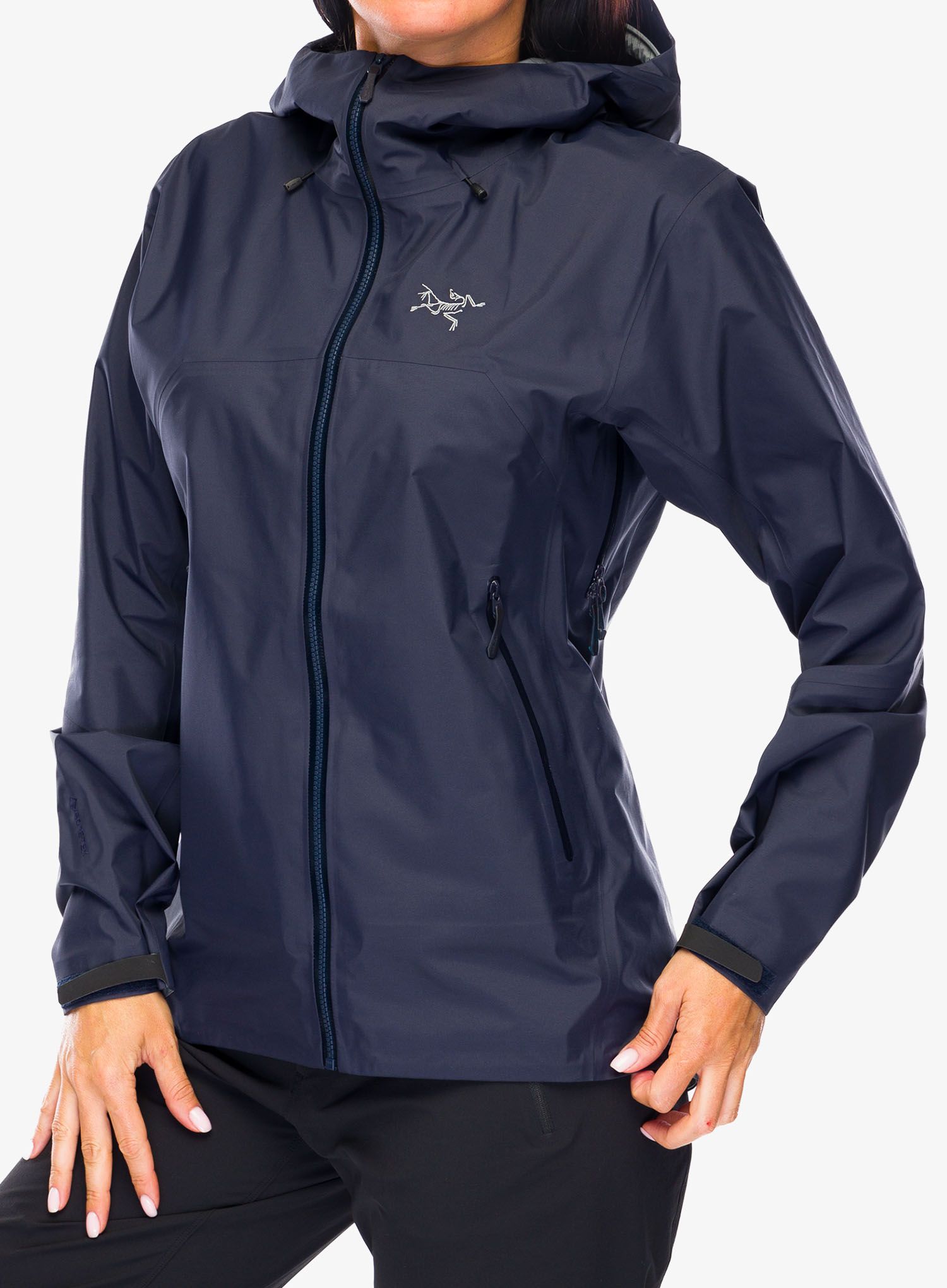 Nepremokavá bunda dámska Arcteryx Beta SL Jacket - black sapphire