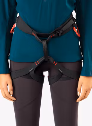 Lezecký postroj dámsky Arcteryx C-Quence Harness - black/dynasty