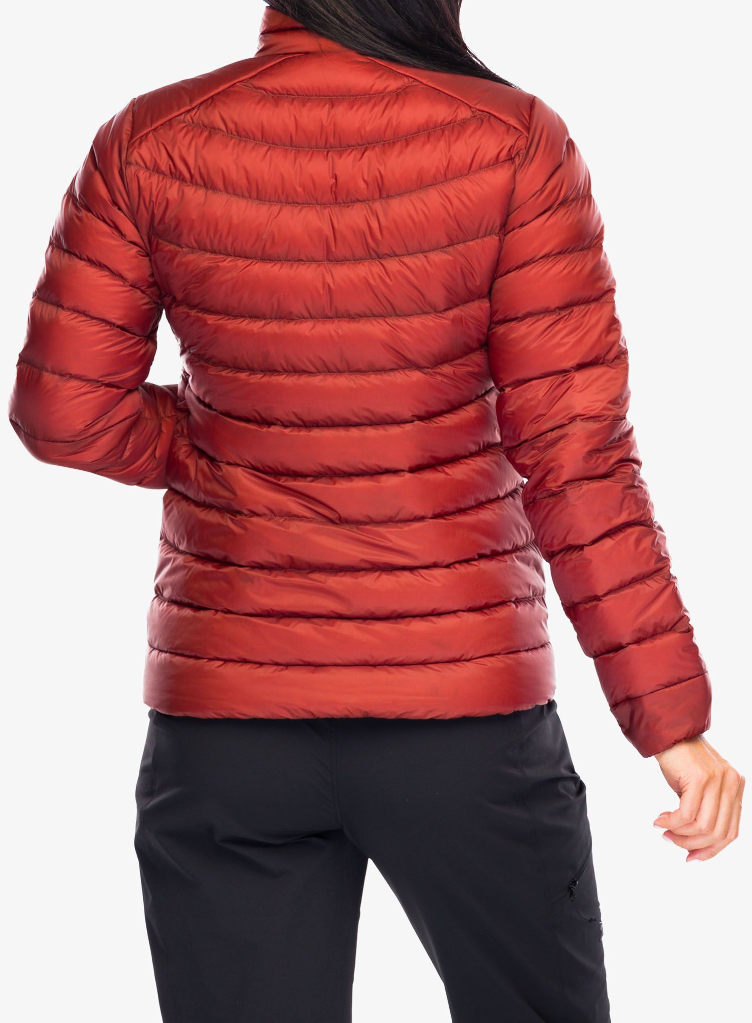 Bunda páperová dámska Arcteryx Cerium Jacket - sequoia