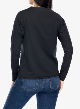 Mikina dámska Arcteryx Delta Crew Neck Pullover - black
