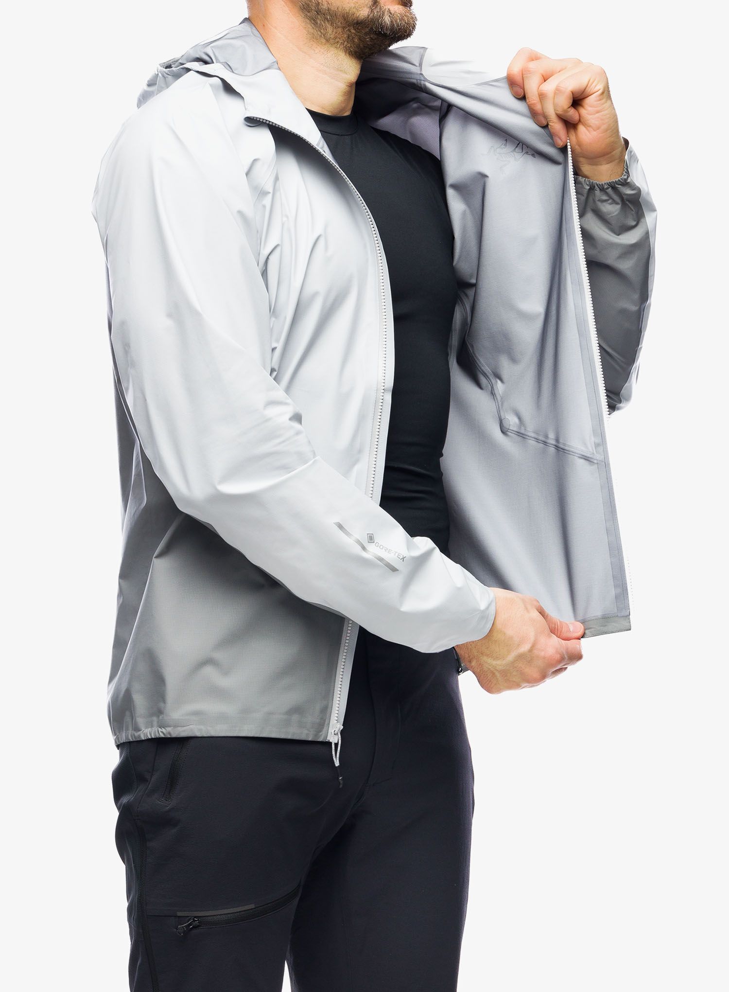 Bežecká bunda Arcteryx Norvan Shell Jacket - solitude/void