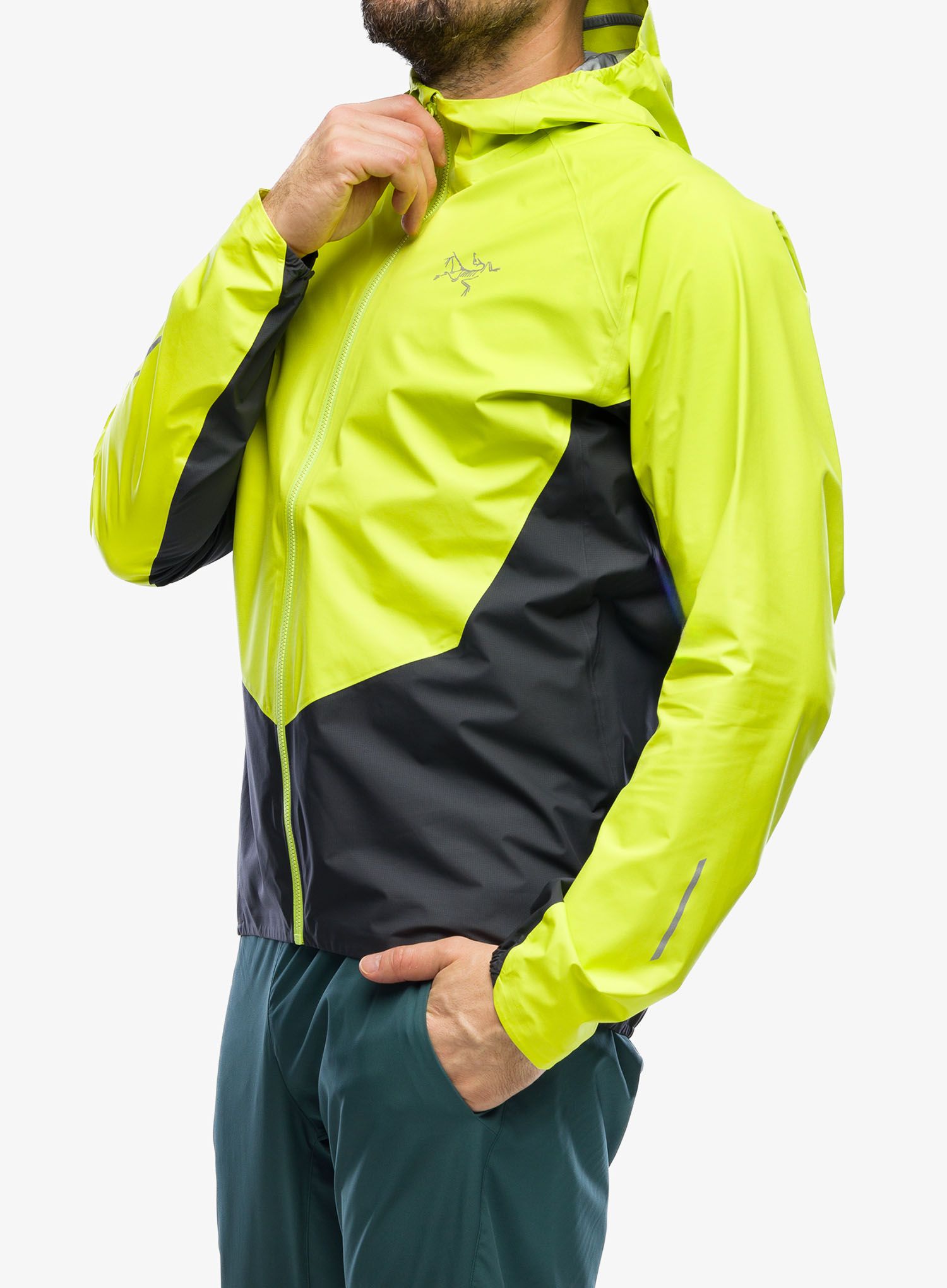 Bežecká bunda Arcteryx Norvan Shell Jacket - sprint/graphite