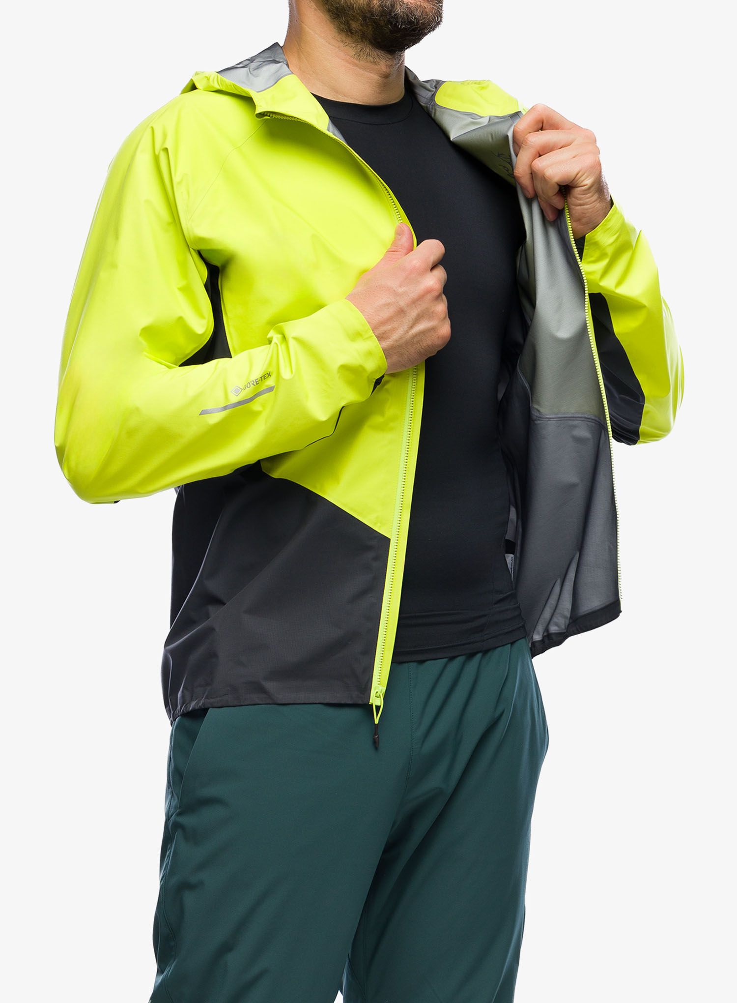Bežecká bunda Arcteryx Norvan Shell Jacket - sprint/graphite