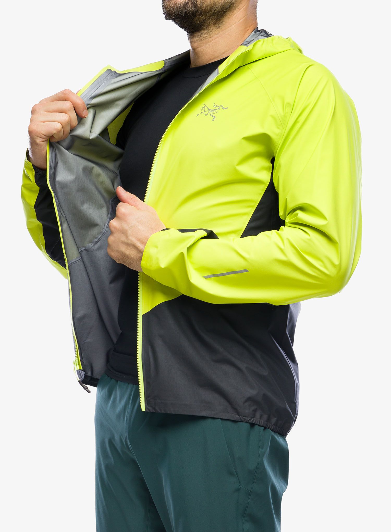 Bežecká bunda Arcteryx Norvan Shell Jacket - sprint/graphite