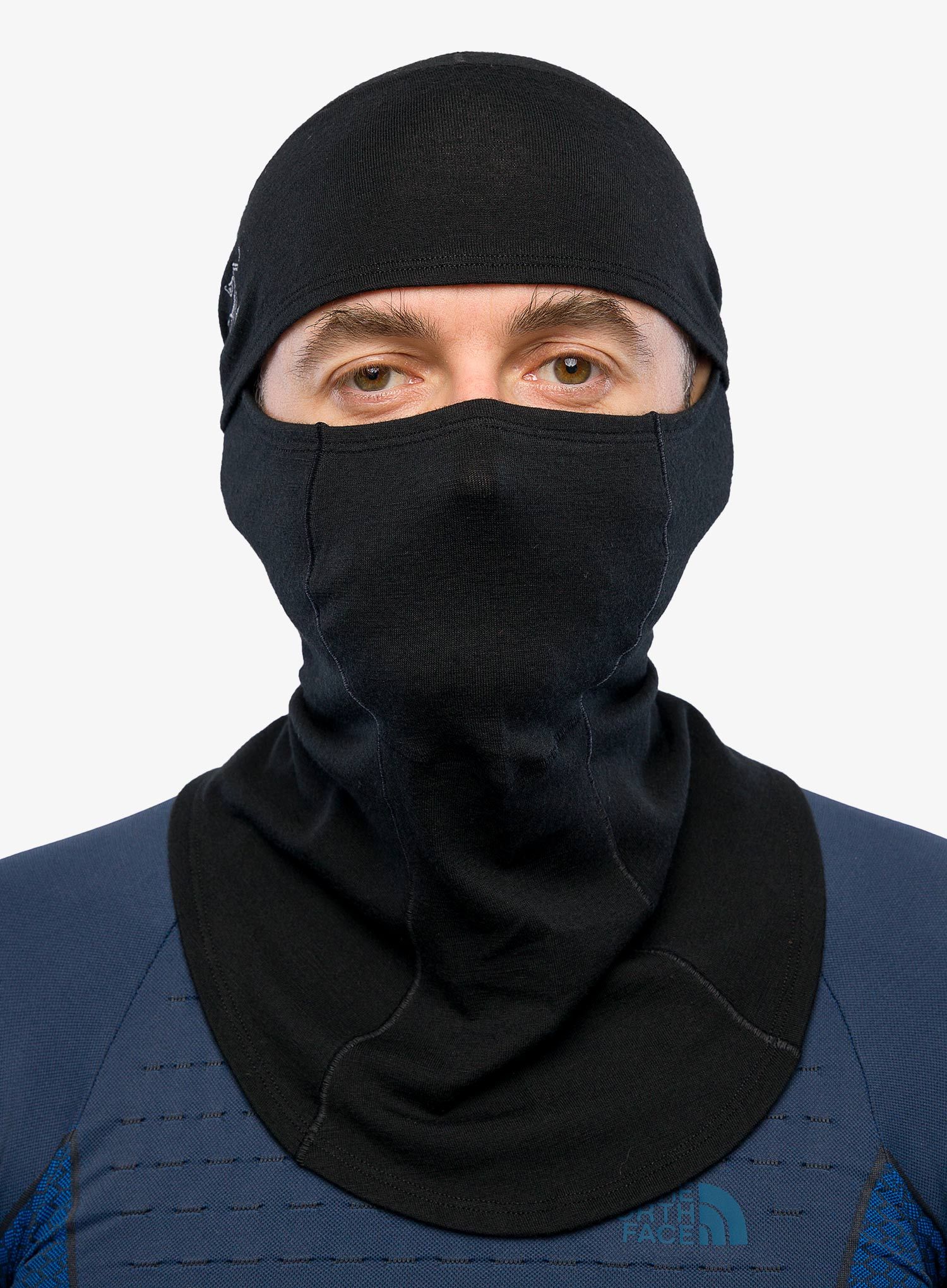 Kukla Arcteryx Rho Lightweight Wool Balaclava - black | 8a.sk