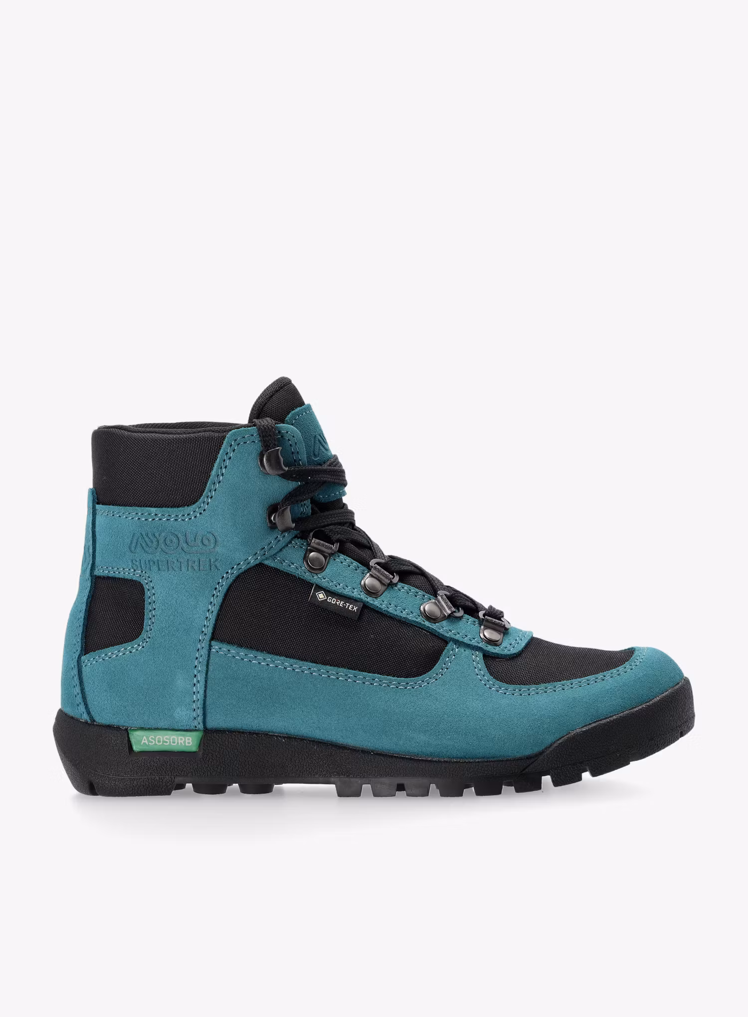 GORE TEX topánky dámske Asolo Supertrek GTX - petroleum/black