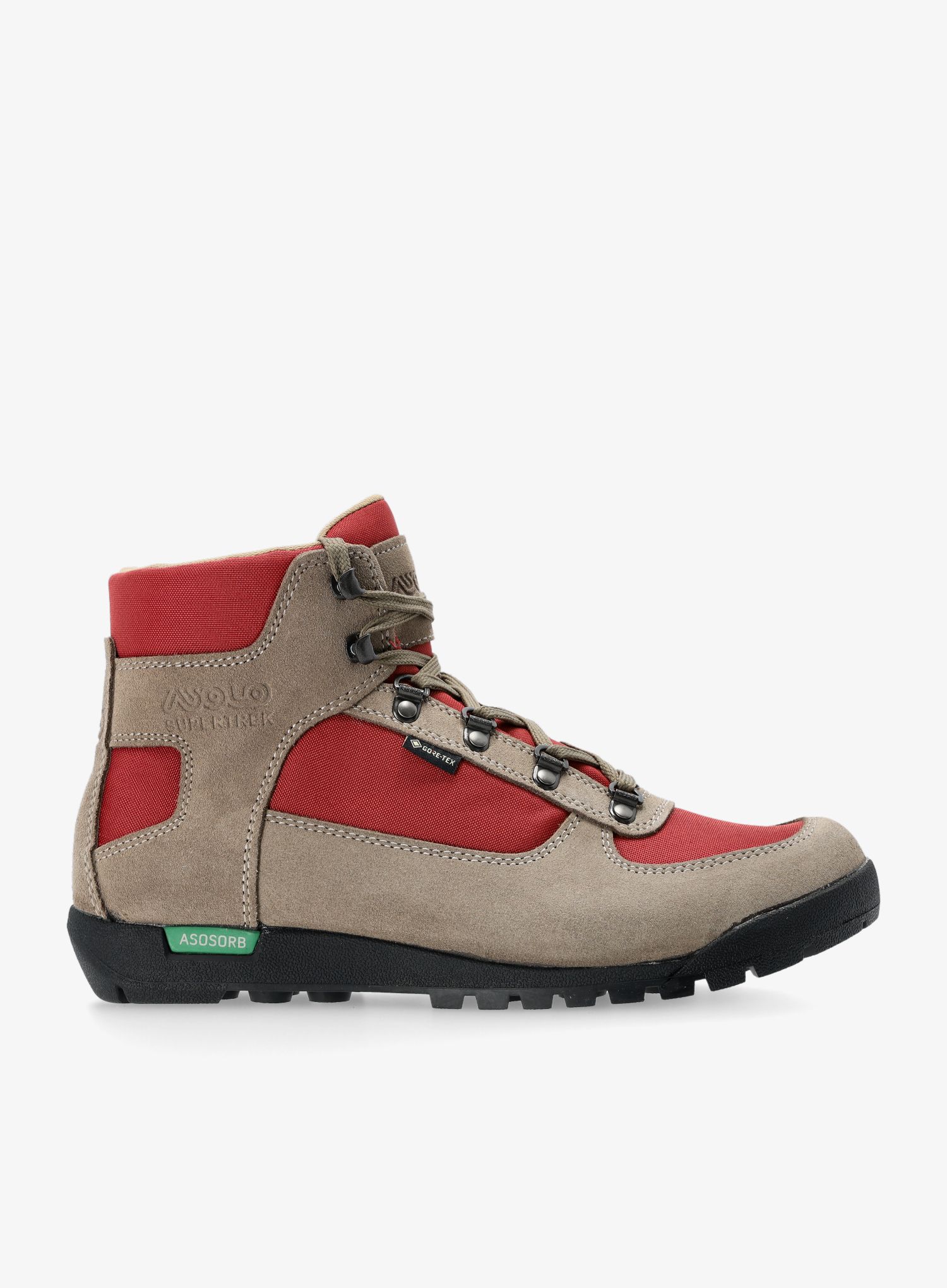 Topánky outdoor pánske Asolo Supertrek GTX - wool/blackcherry
