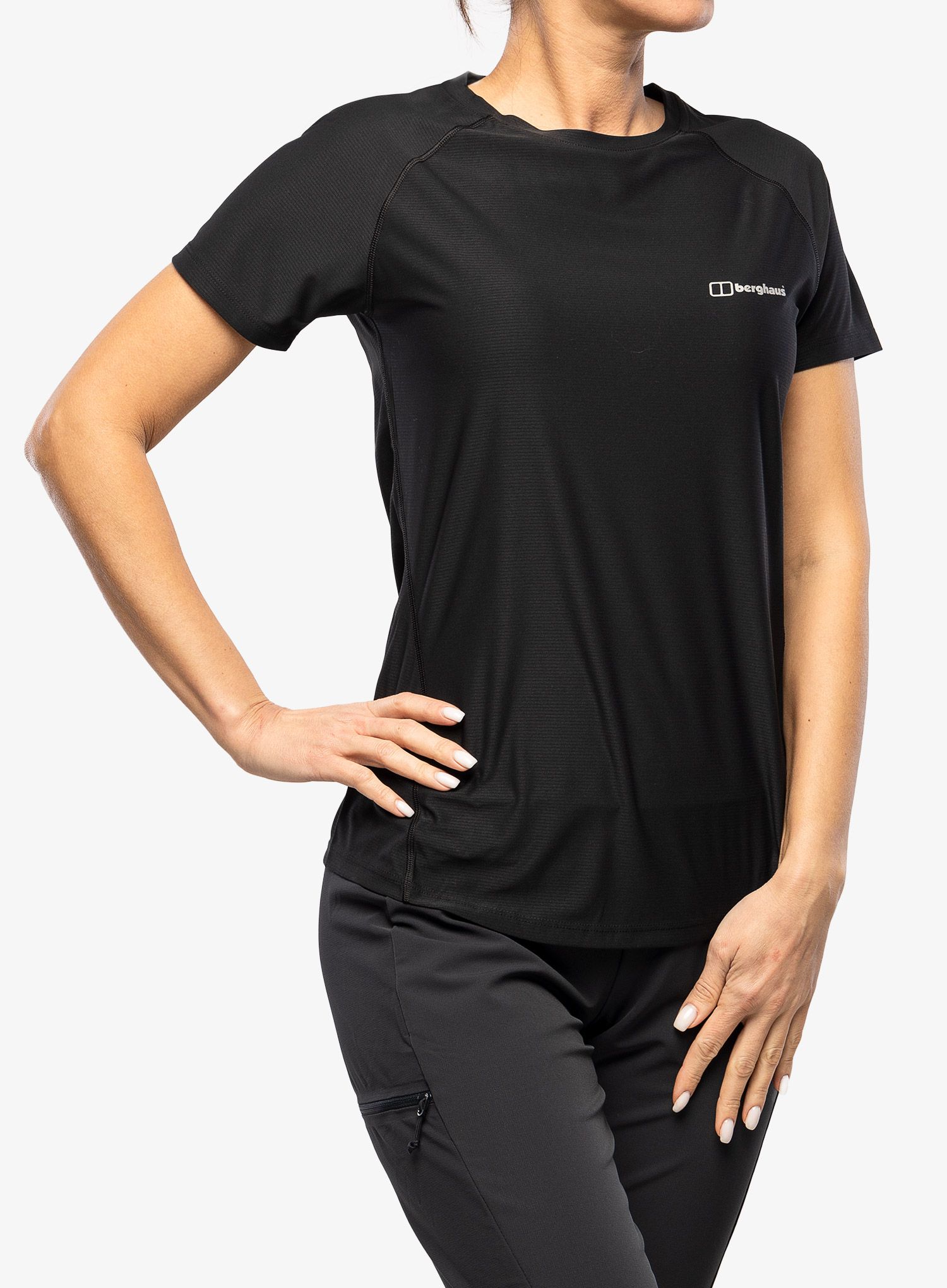 Dámske tričko Berghaus 24/7 Tech SS Crew - black