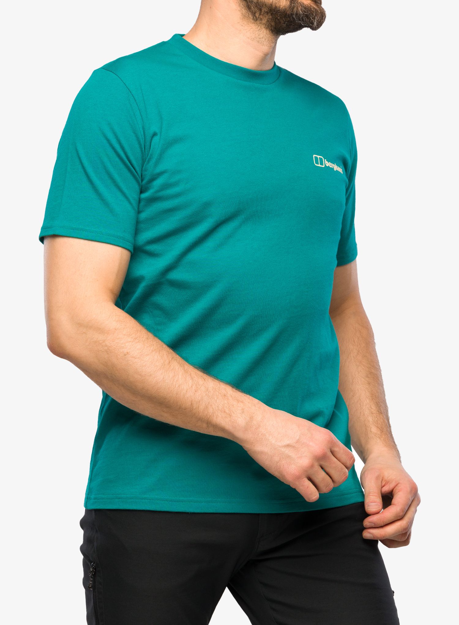 Pánske tričko Berghaus Buttermere Ss Tee - deep lake