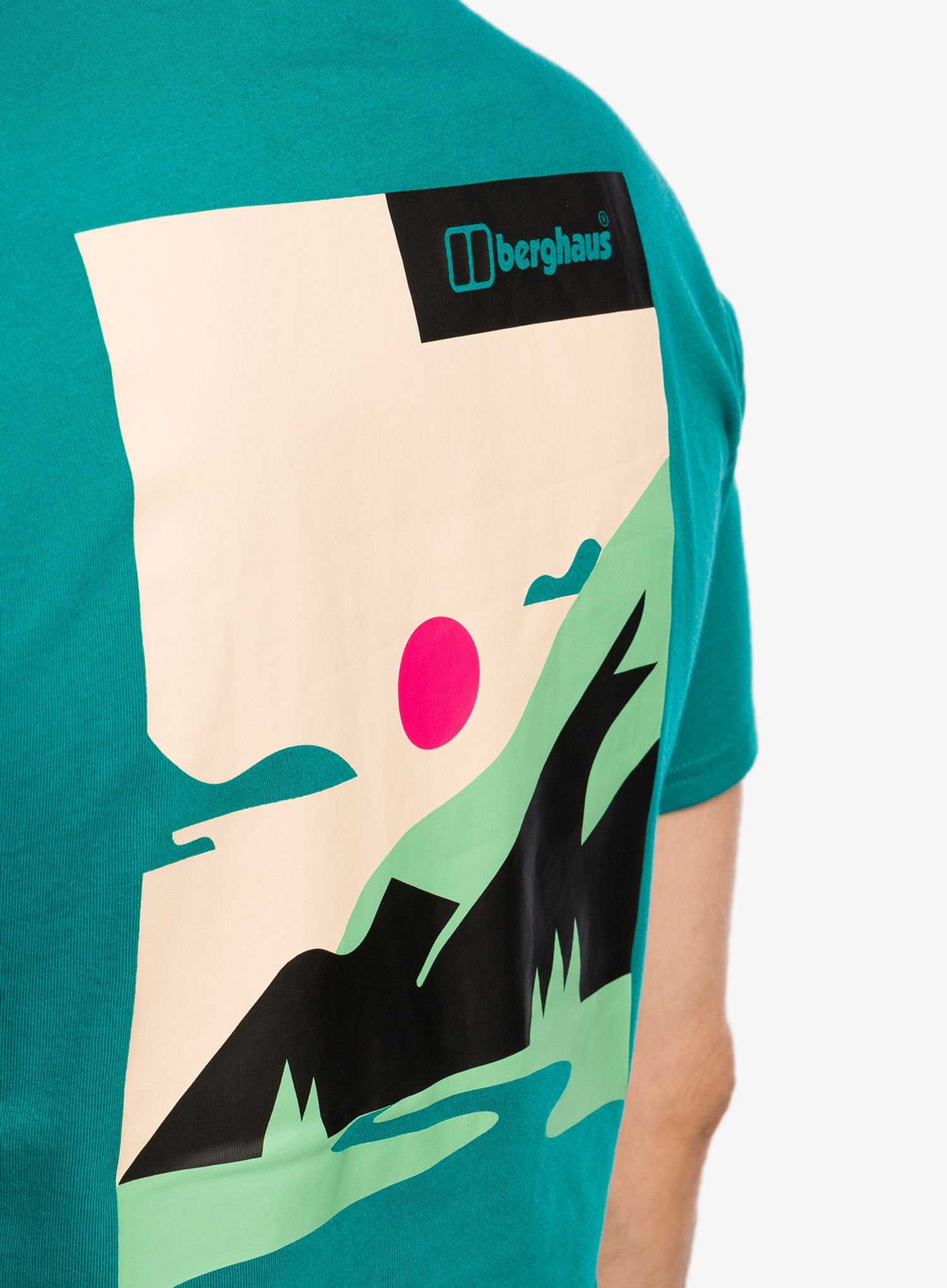 Pánske tričko Berghaus Buttermere Ss Tee - deep lake