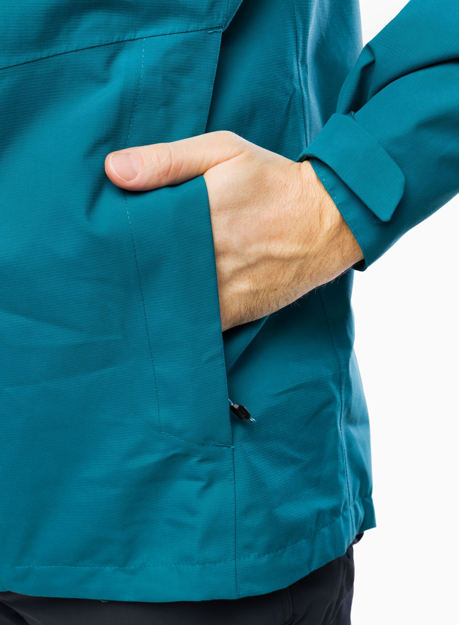 Bunda do dažďa Berghaus Hillwalker InterActive Jacket - deep ocean