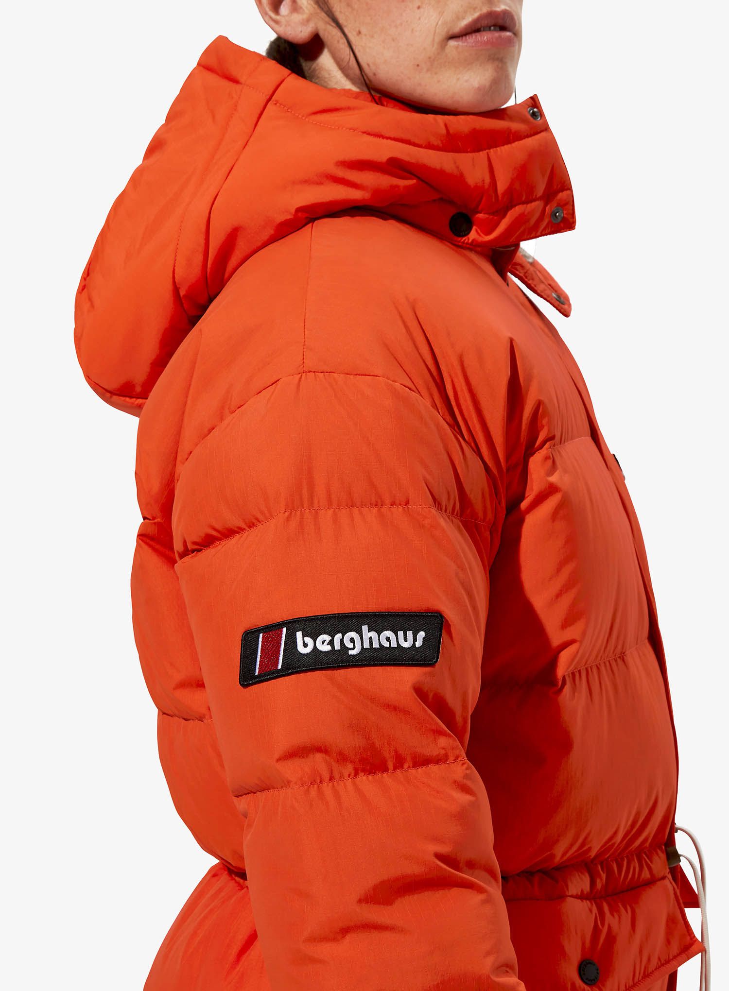 Páperová bunda Berghaus Lumley Down Jacket - flame