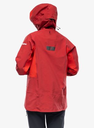 Nepremokavá bunda dámska Berghaus MTN Arete Descend GTX Jacket - red dahlia/goji berry