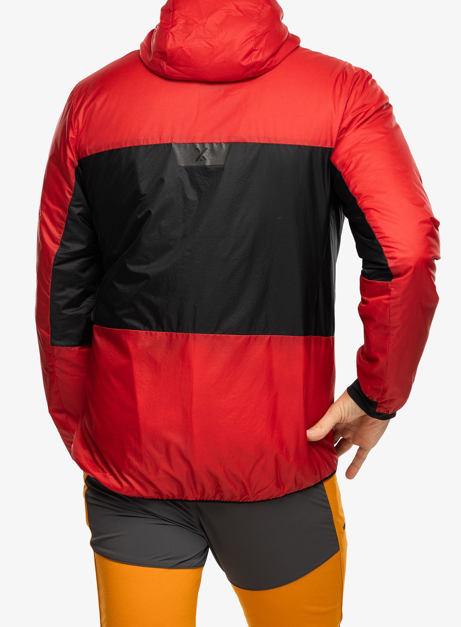 Zateplená bunda Berghaus MTN Arete LB Synthetic Hoody - goji berry/jet black
