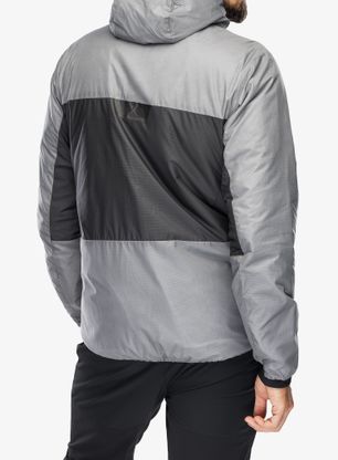 Zateplená bunda Berghaus MTN Arete LB Synthetic Hoody - monument/grey pinstripe