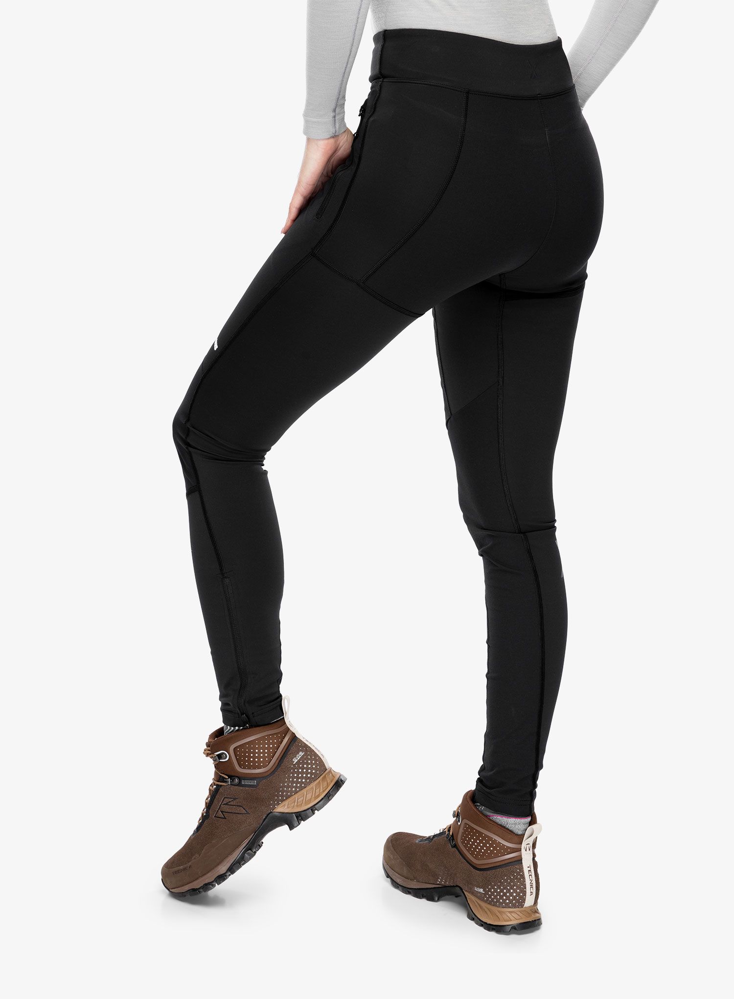 Dámske softshellové nohavice Berghaus MTN Guide Alpine Legging - black/black