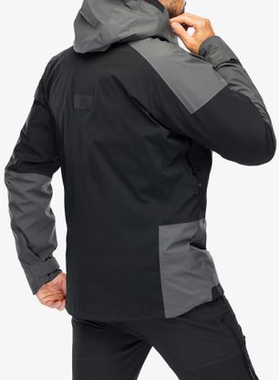 GORE TEX bunda Berghaus MTN Guide GTX Pro Jacket - grey pinstripe/jet black