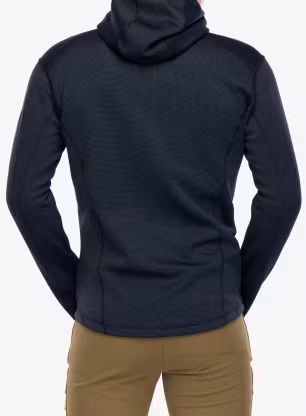 Flísová mikina Berghaus Pravitale MTN 2.0 Hooded Jacket - carbon/black