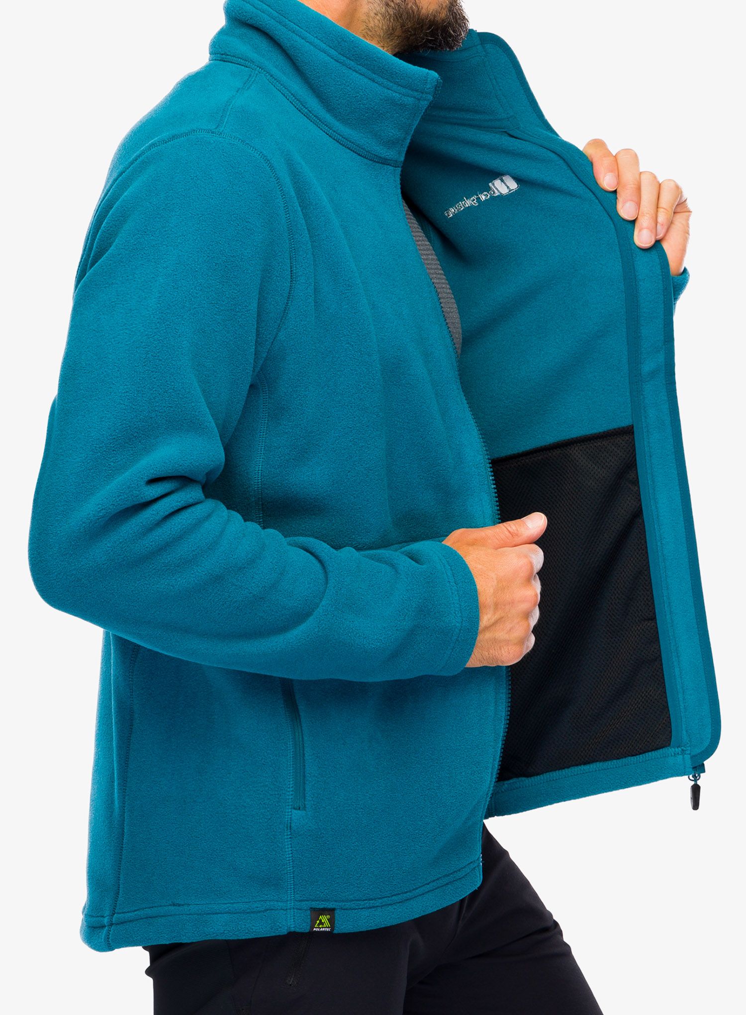 Flísová mikina Berghaus Prism PT InterActive Jacket - deep ocean