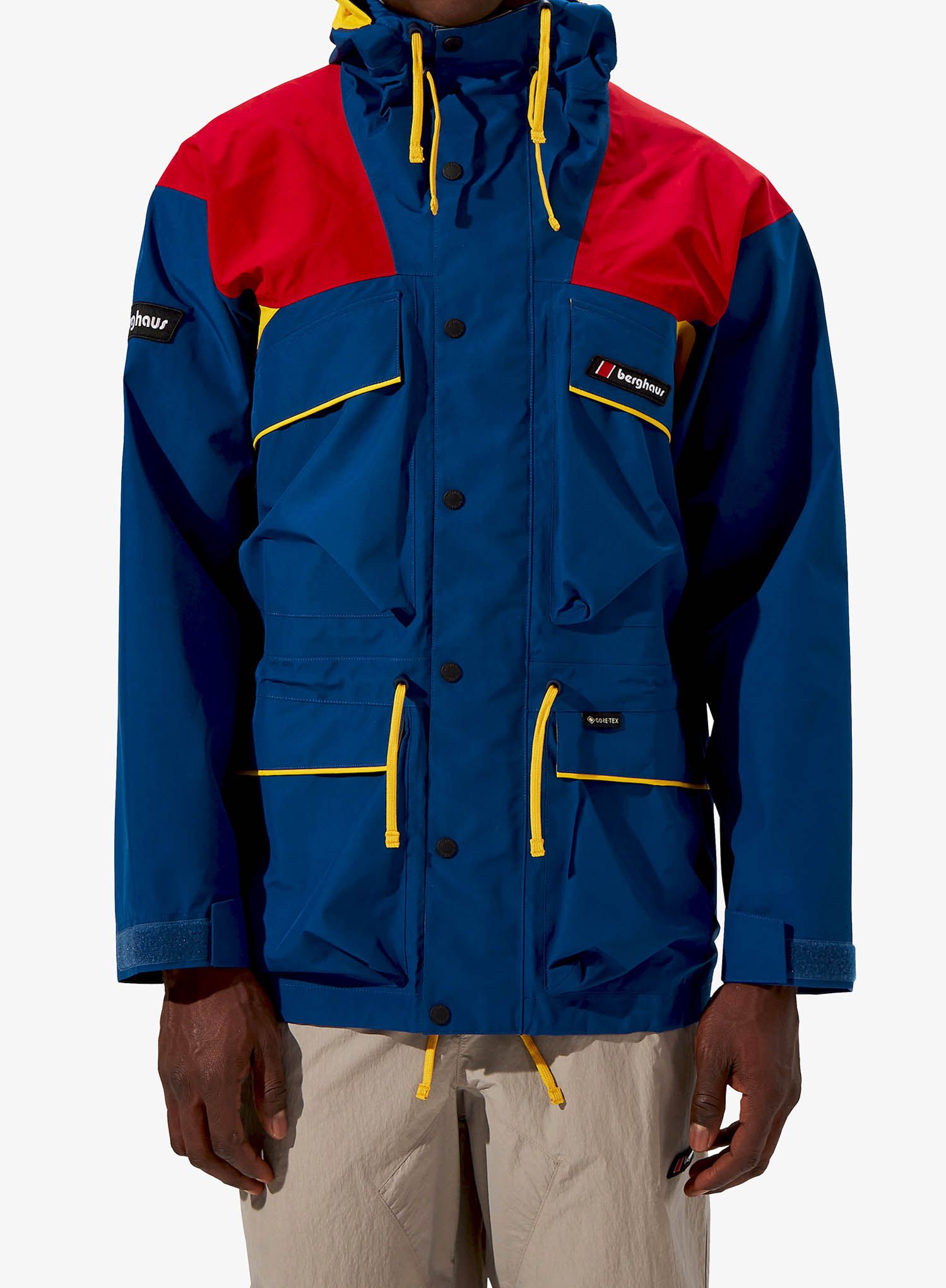 GORE TEX bunda Berghaus Trango GTX Jacket - limoges/haute red/amber