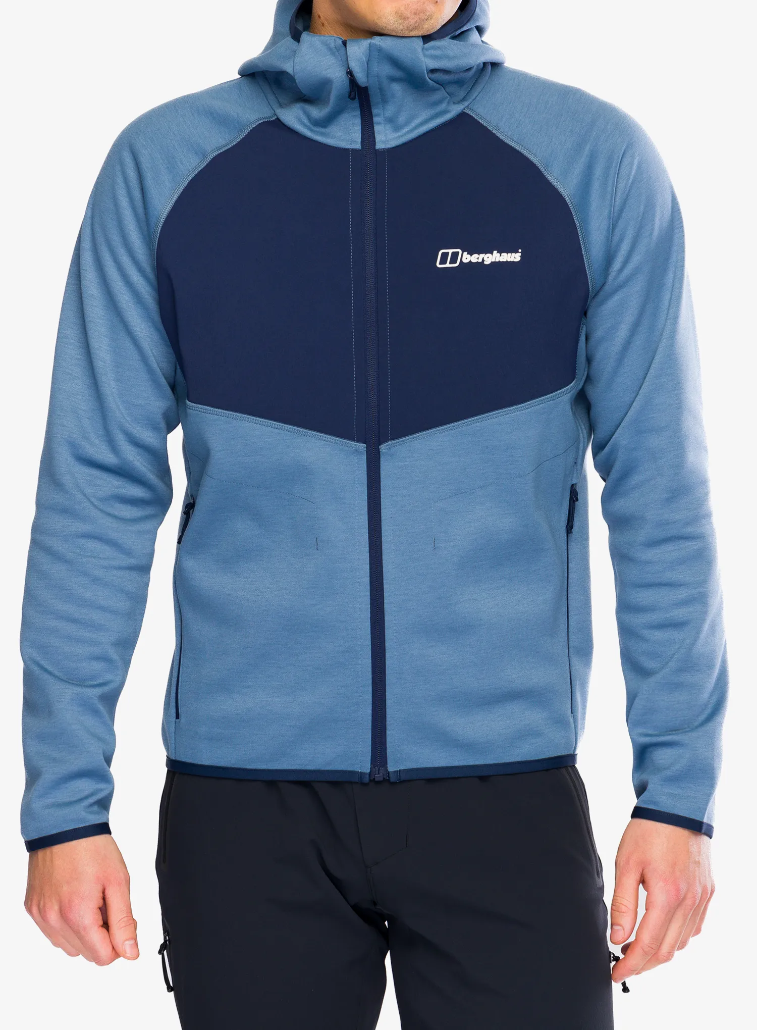 Mikina s kapucňou Berghaus Trawden Jacket - trooper/dusk