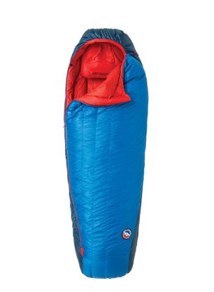 Spací vak Big Agnes Anvil Horn 15 (183 cm) Regular Left - blue/red