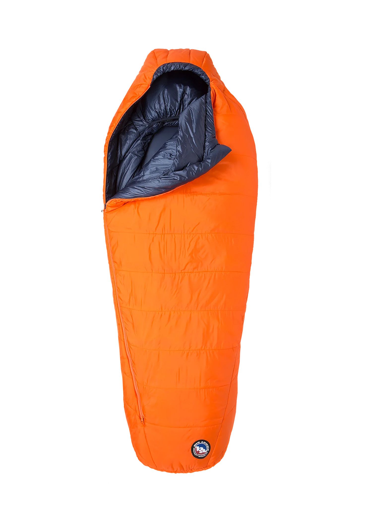 Spacák Big Agnes Lost Dog 15 (183 cm) Regular Left - orange/navy