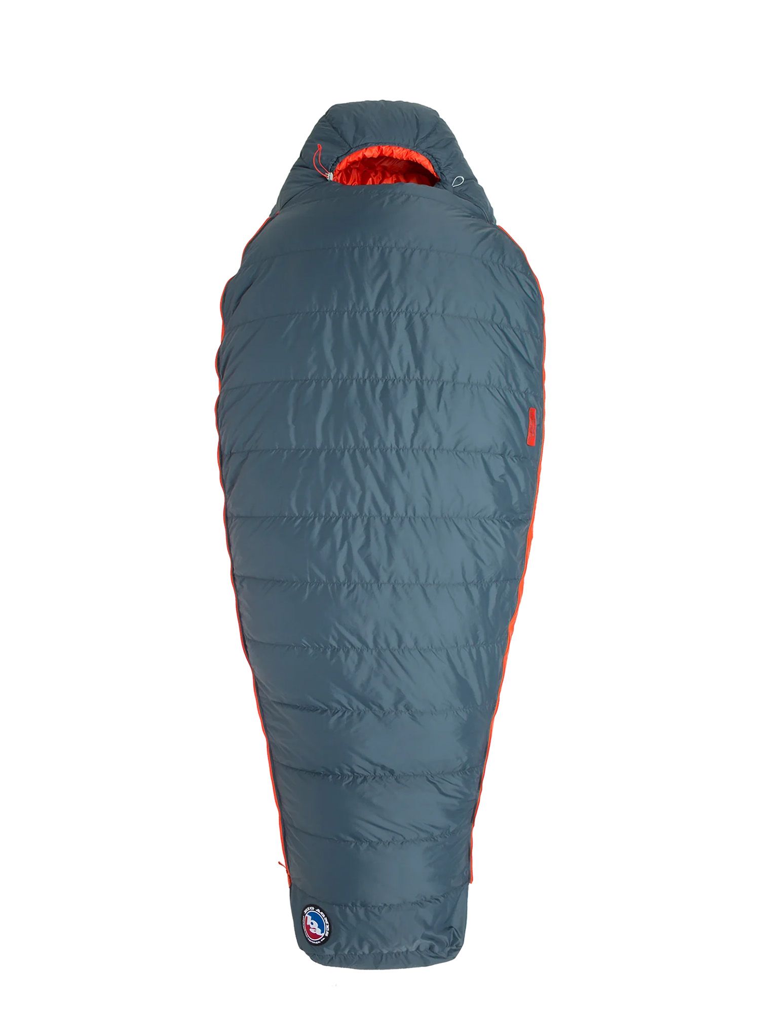 Páperový spacák Big Agnes Torchlight 20 (183 cm) Regular Left - slate/orange