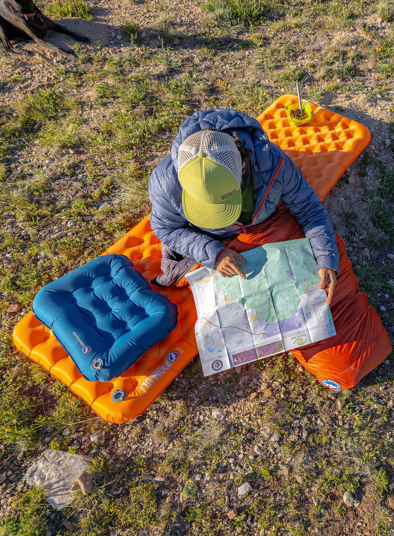 Matrac Big Agnes Zoom UL Insulated Regular - amber glow