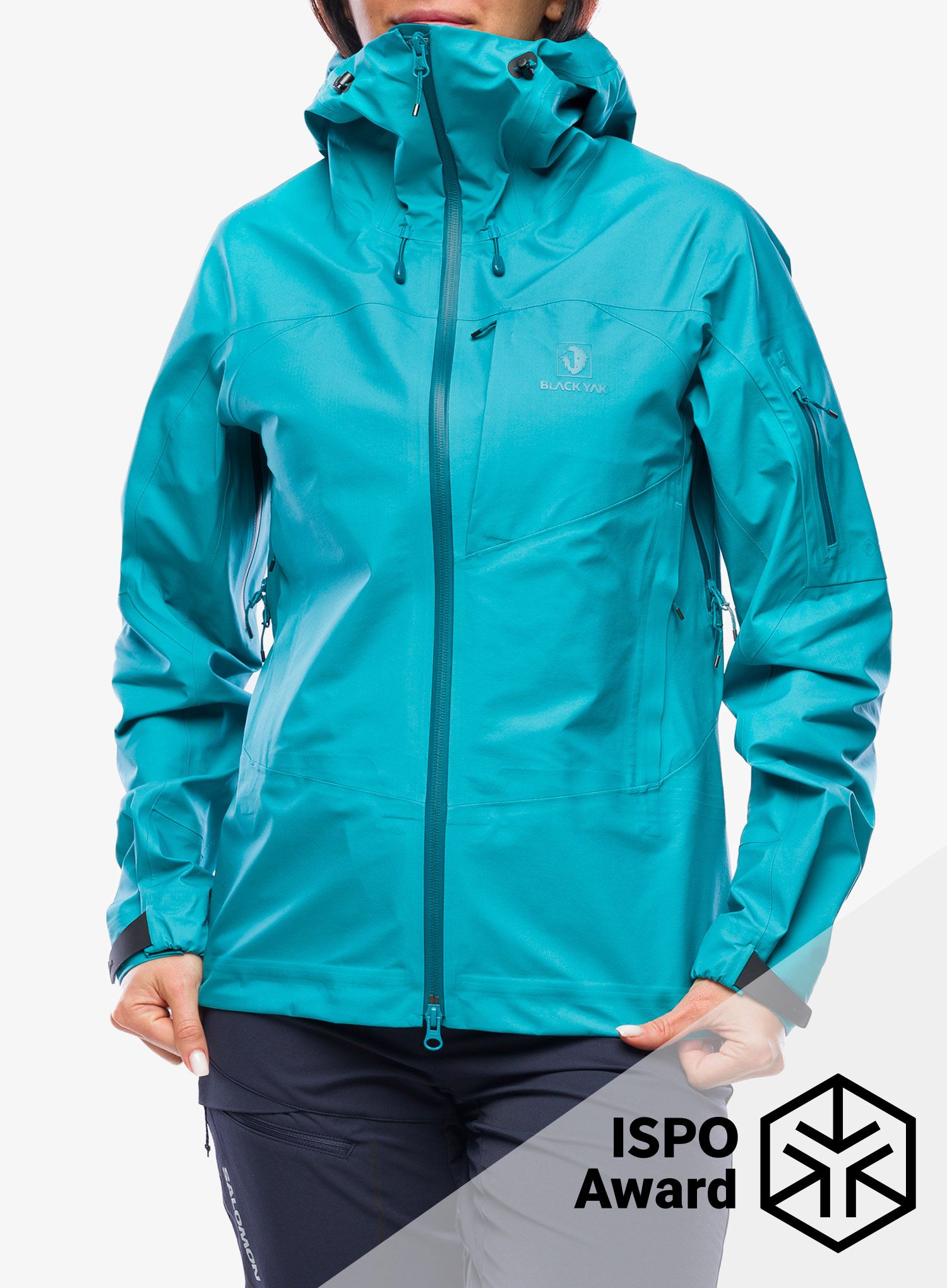 GORE TEX bunda dámska BlackYak Brangus Jacket - biscay bay