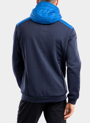 Hybridná bunda BlackYak Burlina Hoody - snorkel blue