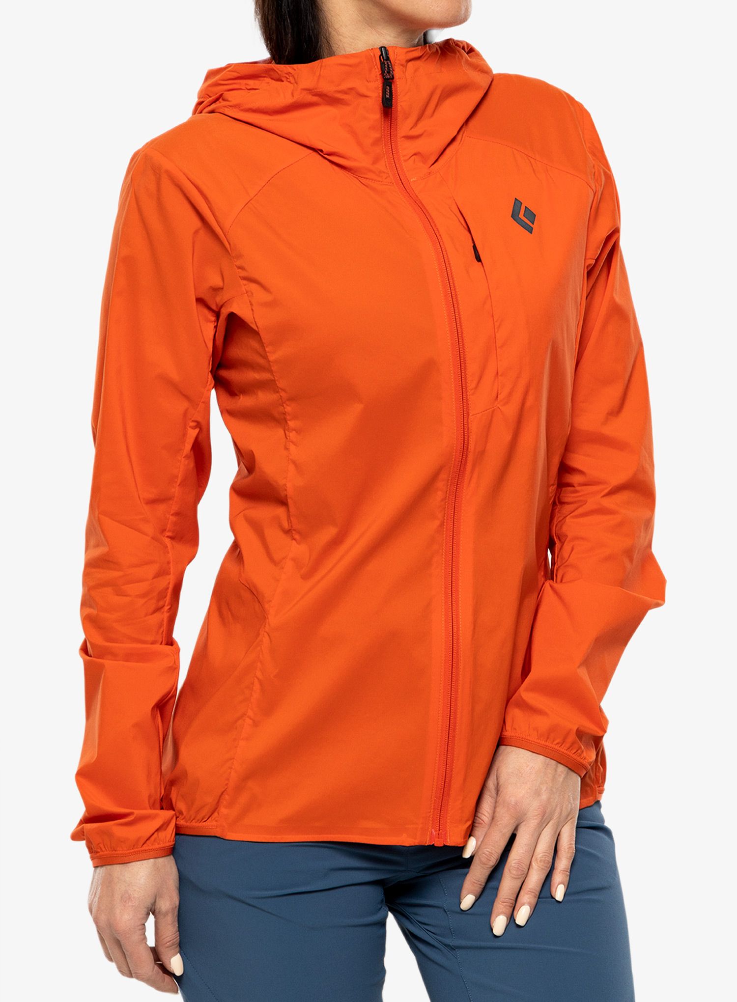 Dámska softshellová bunda Black Diamond Alpine Start Hoody - octane