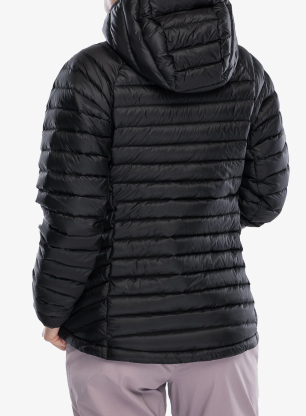 Bunda páperová dámska Black Diamond Approach Down Hoody - blck