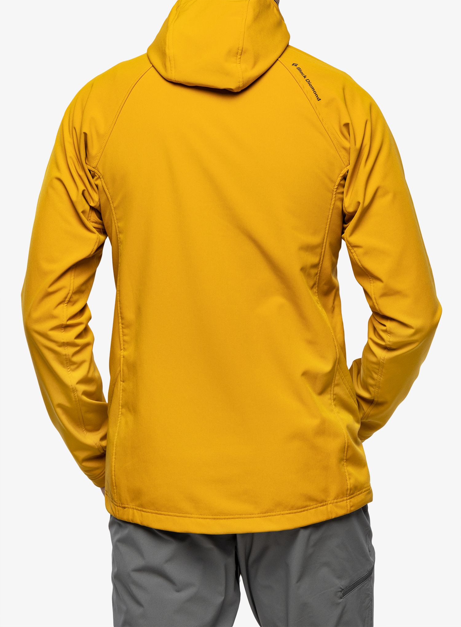 Softshellová bunda Black Diamond Element Hoody - amber