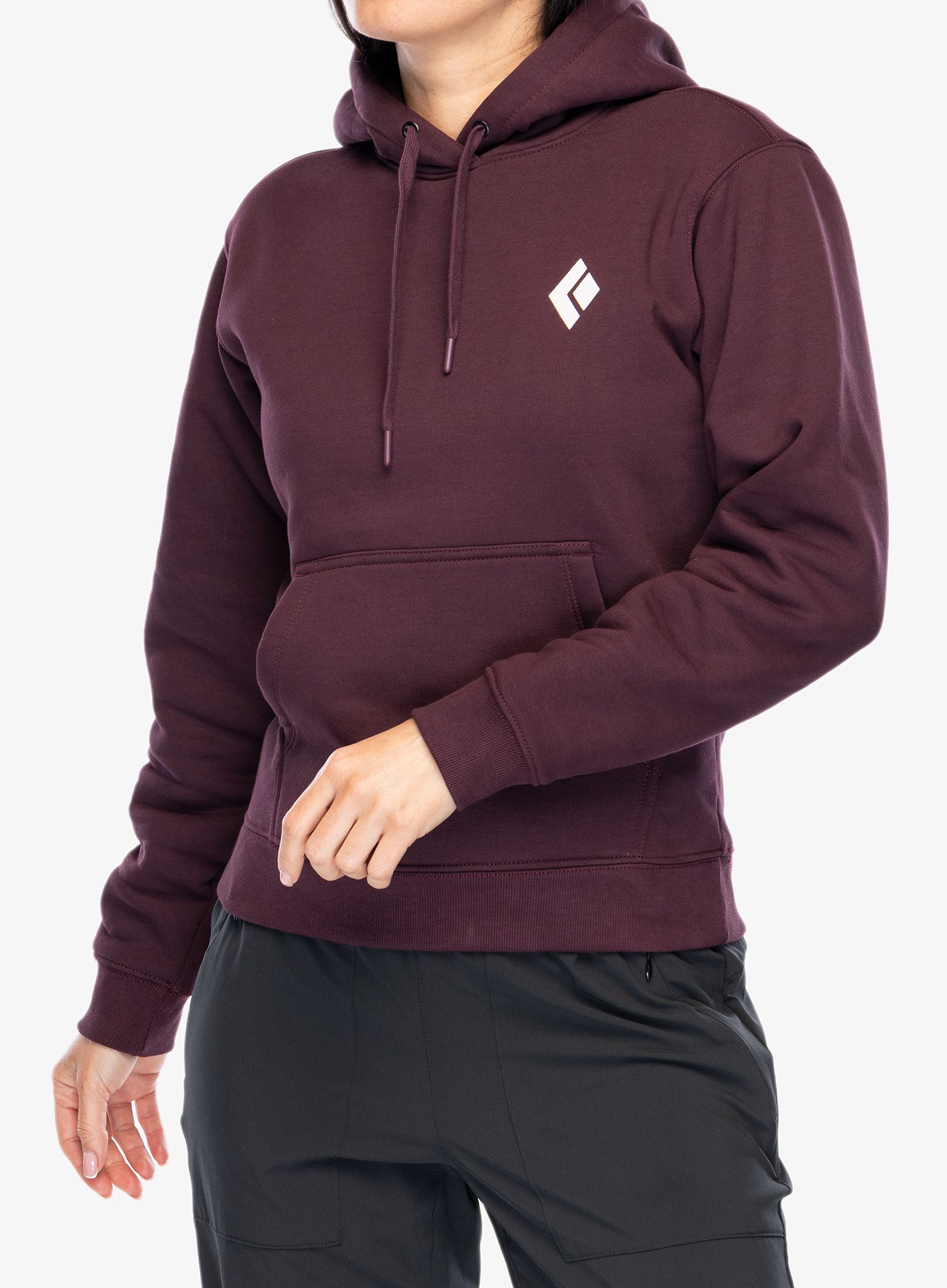 Dámska mikina s kapucňou Black Diamond Equipment For Alpinists PO Hoody - bordeaux