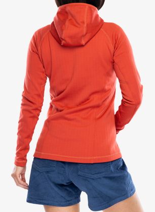 Dámska mikina na zips Black Diamond Factor Hoody - grenadine