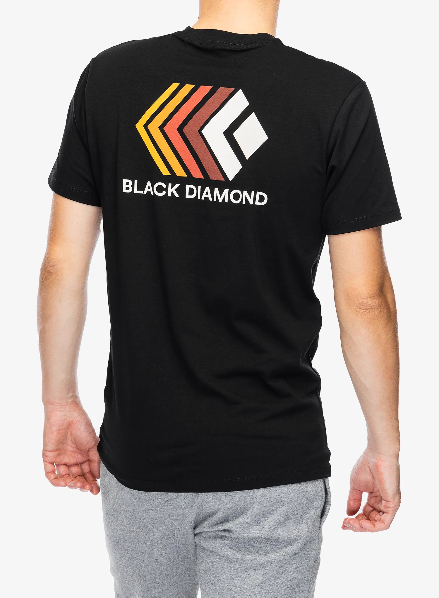 Bavlnené tričko Black Diamond Faded SS Tee - black