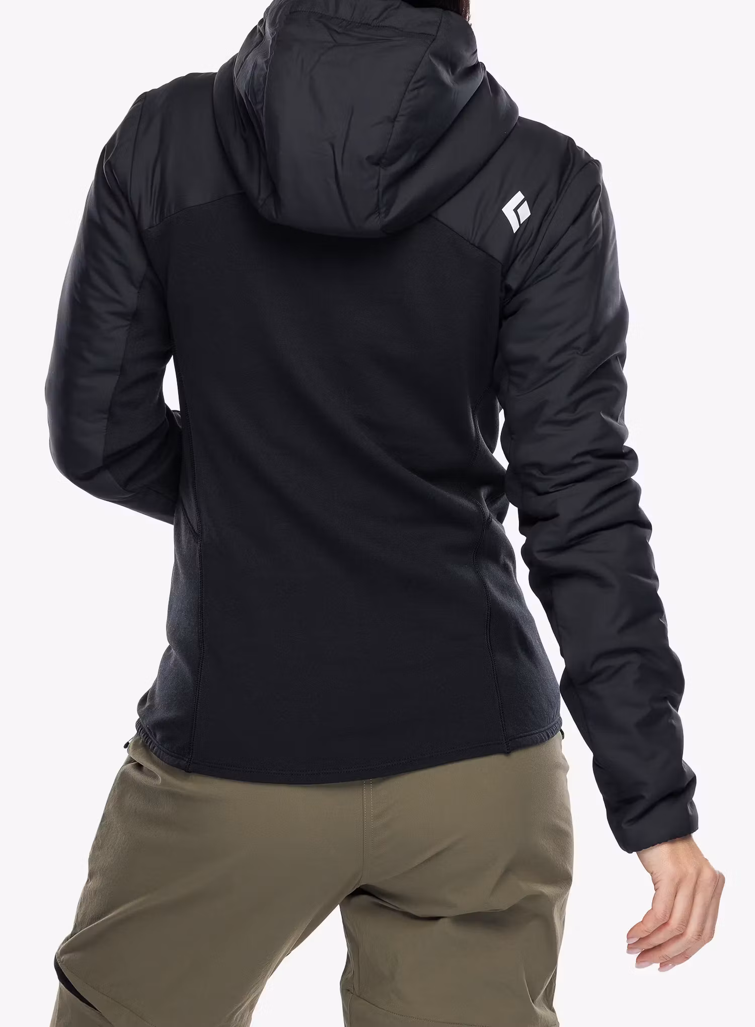 Zateplená bunda dámska Black Diamond First Light Hybrid Hoody - blck