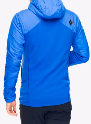 Zateplená bunda Black Diamond First Light Hybrid Hoody - drifter blue