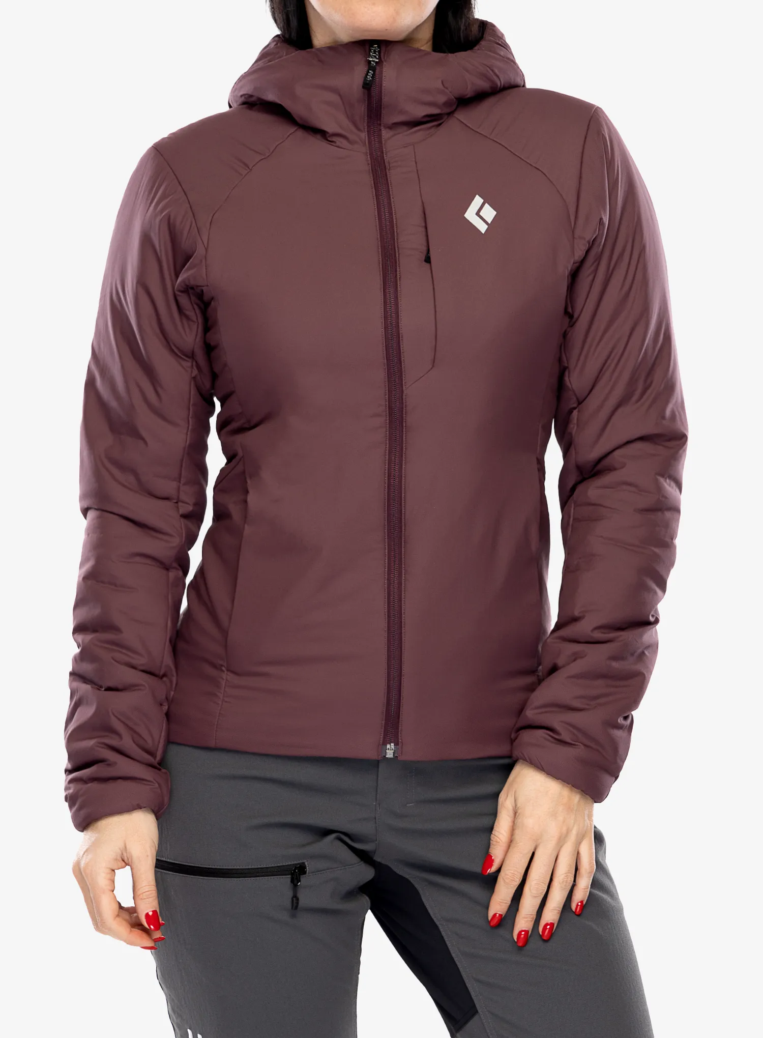 Zateplená bunda dámska Black Diamond First Light Stretch Hoody - fig