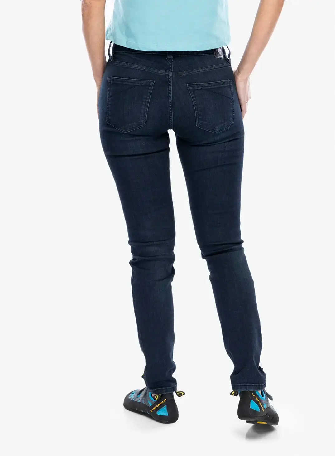 Lezecké nohavice dámske Black Diamond Forged Denim Pants - indigo