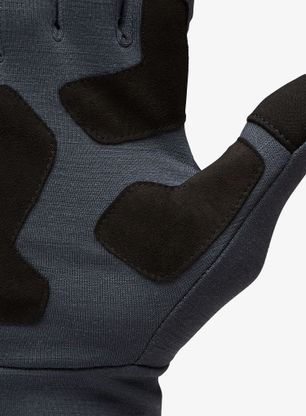 Vlnené rukavice Black Diamond Heavyweight Wool Liners - charcoal
