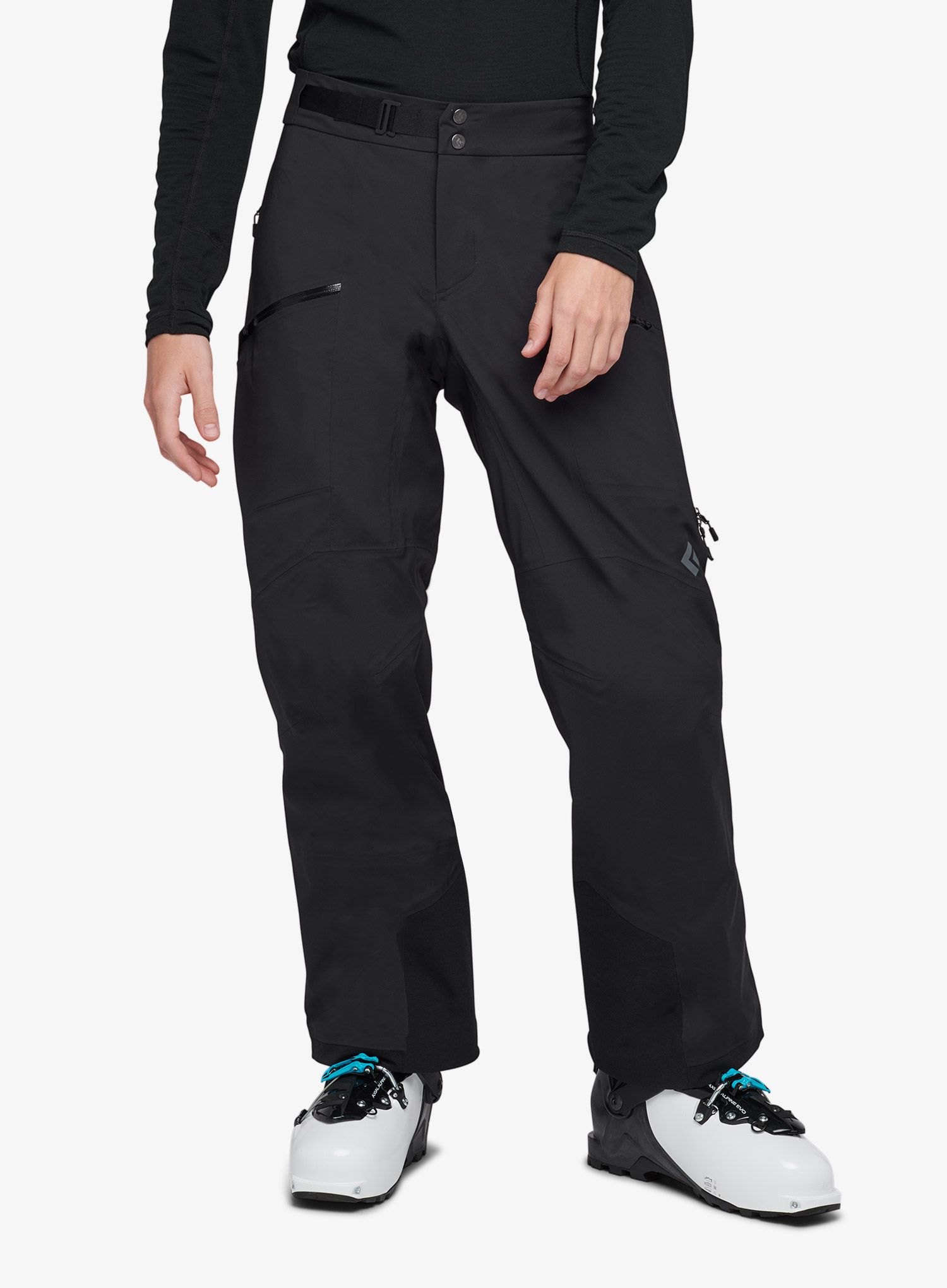 Lyžiarske nohavice Black Diamond Recon LT Stretch Pants - black